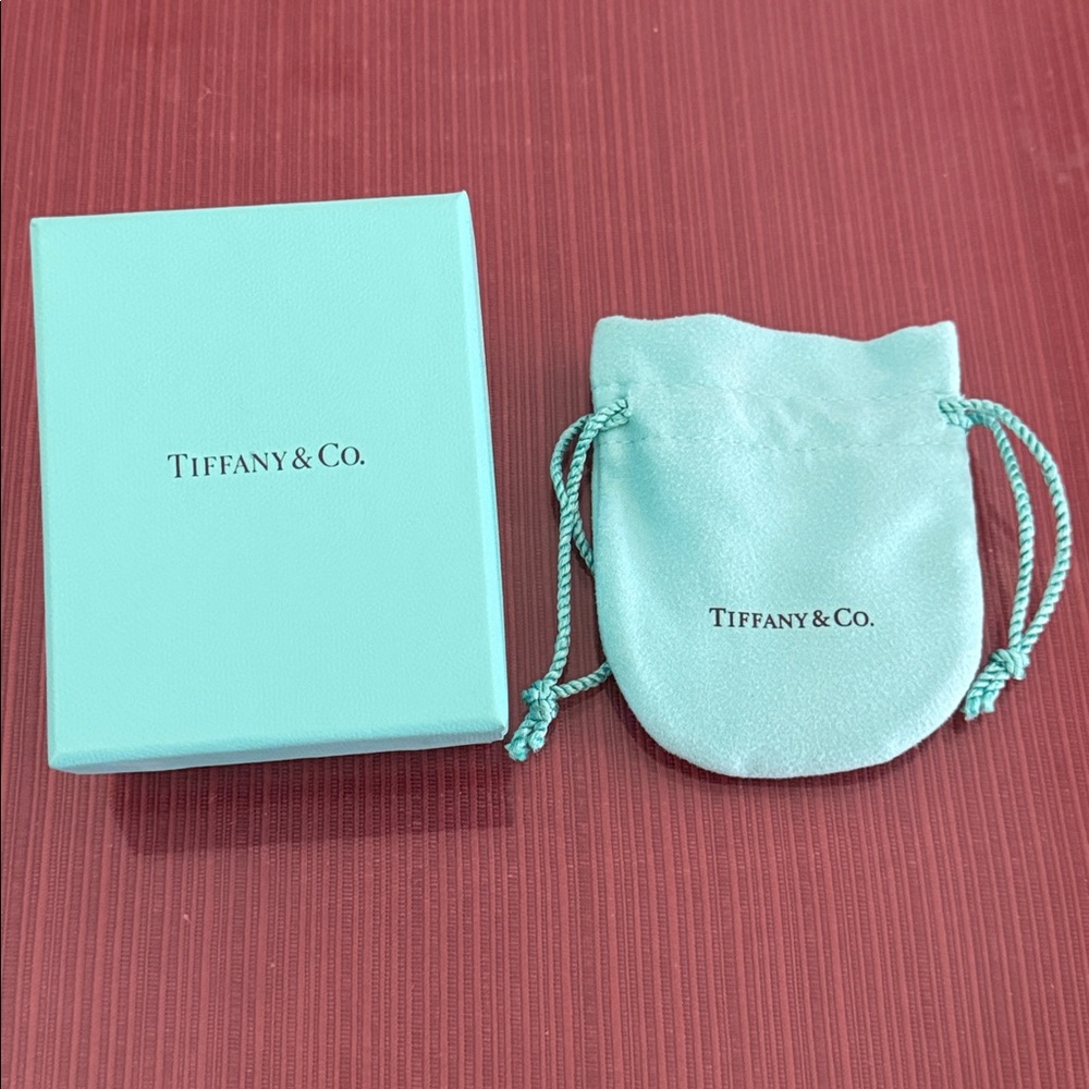 Tiffany & Co. Signature Blue Box and Drawstring Pouch